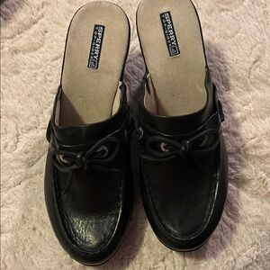 Sperry Women's Black Slip-On Shoes